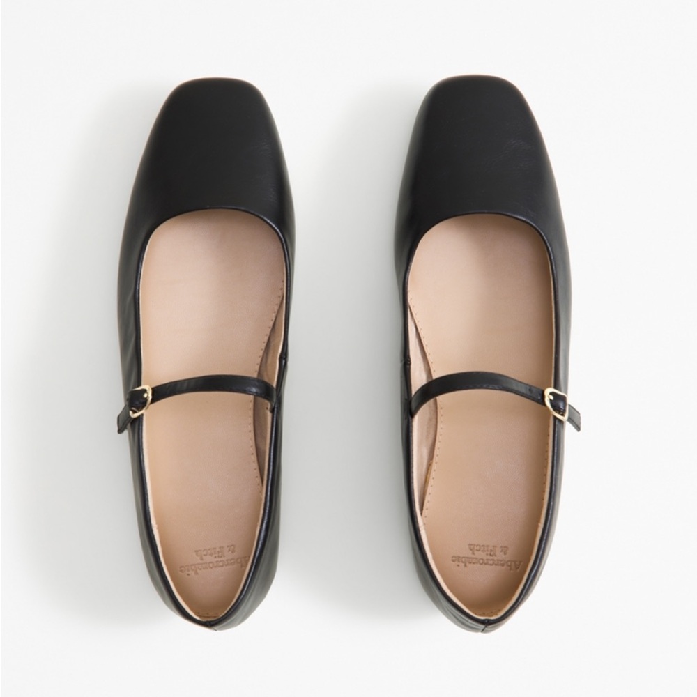 NWB Abercrombie & Fitch Mary Jane Ballet Flats